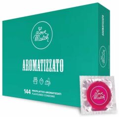 Акция на Arromatizato, №144 - Кольорові ароматизовані презервативи Love Match от Y.UA
