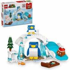 Акція на Конструктор LEGO Super Mario Снежное приключение семьи penguin. Дополнительный набор 71430 від MOYO