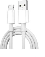 Акція на Wiwu Usb Cable to Lightning Classic 2.4A 1.2m White (WI-C006) від Stylus