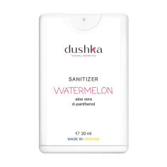 Акція на Санітайзер Dushka Watermelon Sanitizer, 20 мл від Eva