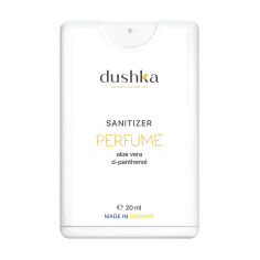 Акція на Санітайзер Dushka Perfume Sanitizer, 20 мл від Eva