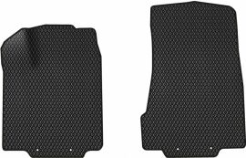 Акция на EVA килимки EVAtech в салон авто передні для Infiniti QX60 2012-2021 1 покоління SUV USA 2 шт Black от Rozetka