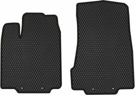 Акция на EVA килимки EVAtech в салон авто передні для Infiniti QX60 2012-2021 1 покоління SUV USA 2 шт Black от Rozetka