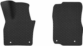Акція на EVA килимки EVAtech в салон авто передні для Mazda CX-90 7 seats 2023+ 1 покоління SUV USA 2 шт Black від Rozetka
