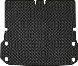Акція на EVA килимок EVAtech в багажник авто для Nissan Pathfinder (R52) 7 seats 2012-2021 4 покоління SUV USA 1 шт Black від Rozetka