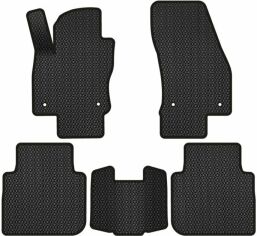 Акция на EVA килимки EVAtech в салон авто для Volkswagen Tiguan Allspace 5 seats 2016-2020 1 покоління SUV USA 5 шт Black от Rozetka