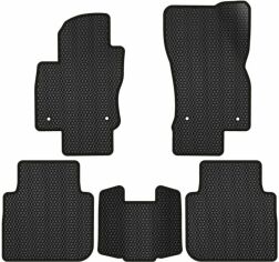 Акція на EVA килимки EVAtech в салон авто для Volkswagen Tiguan Allspace 7 seats 2016-2020 1 покоління SUV EU 5 шт Black від Rozetka