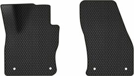 Акція на EVA килимки EVAtech в салон авто передні для Volkswagen Tiguan Allspace 5 seats 2016-2020 1 покоління SUV USA 2 шт Black від Rozetka