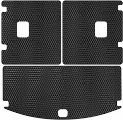 Акція на EVA килимок EVAtech в багажник авто для Acura MDX (YD3) Restyling 2016-2020 3 покоління SUV USA 3 шт Black від Rozetka