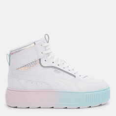 Акция на Жіночі черевики Puma Karmen Rebelle Mid Exotics 38762302 37.5 (4.5UK) 23.5 см Puma White-Puma White от Rozetka