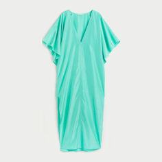 Акція на Плаття міді жіноче H&M 1077225ral XS Бірюзове від Rozetka