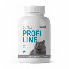 Акция на Вітаміни для кішок в таблетках ProVET Profiline Біотин комплекс для шерсті, 180 шт от Eva
