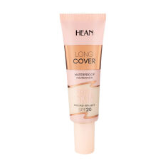 Акція на Водостійкий тональний крем для обличчя Hean Long Cover Perfect Skin SPF 20, C01 Ivory, 25 мл від Eva