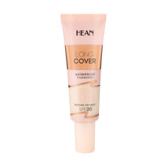 Акція на Водостійкий тональний крем для обличчя Hean Long Cover Perfect Skin SPF 20, C02 Natural, 25 мл від Eva