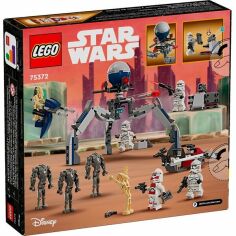 Акция на LEGO Star Wars Клоны-пехотинцы и Боевой дроид. Боевой набор 75372 от MOYO