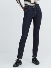 Акція на Джинси Skinny жіночі Uniqlo 987447451 23-31 Сині від Rozetka