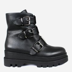 Акція на Жіночі черевики високі Blizzarini H7825-302-1708 35 22.5 см Чорні від Rozetka