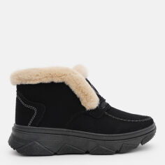 Акція на Жіночі зимові черевики низькі Dago Style М1702 39 25.2 см Чорні від Rozetka