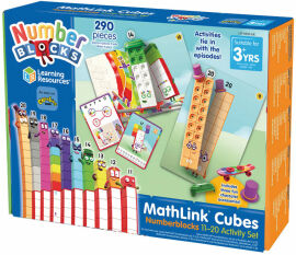 Акция на Обучающий игровой набор Learning Resources Numberblocks Учимся считать Mathlink® Cubes (LSP0949-UK) от Stylus