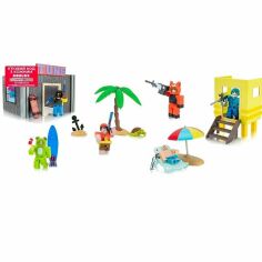 Акция на Игровой набор Roblox Deluxe Playset Arsenal: Operation Beach Day W11, 6 фигурок и аксессуары от MOYO