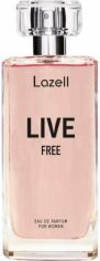 Акция на Тестер парфумована вода для жінок Lazell Live Free 100 мл от Rozetka
