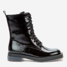 Акція на Жіночі зимові черевики високі Keddo 818150/01-03E 41 26 см Чорні від Rozetka