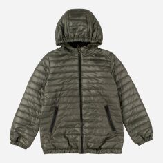 Акція на Дитяча демісезонна куртка для хлопчика Бембі КТ290-V00 128 см Хакі (33290403343.V00) від Rozetka
