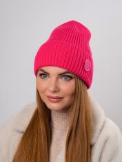 Акція на Шапка жіноча Malisa Кісс ML9364 54-58 Фуксія від Rozetka