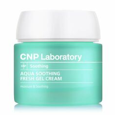 Акція на Зволожувальний крем-гель для обличчя CNP Laboratory Aqua Soothing Gel Cream, 80 мл від Eva
