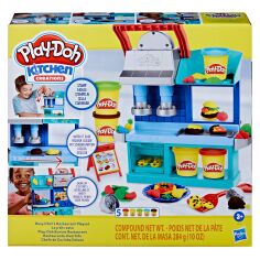 Акция на Набір для творчості Play-Doh Kitchen Creations Ресторан шеф-кухаря (F8107) от Будинок іграшок