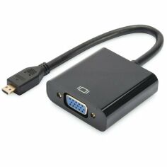 Акція на Переходник DIGITUS Micro-HDMI – VGA Full HD (DA-70460) від MOYO