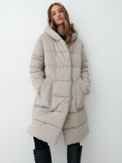 Акция на Пальто-куртка жіноче Mohito 8828Q-09X 36 Світло-сіре от Rozetka