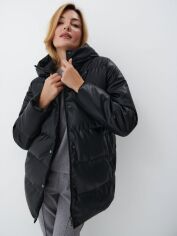 Акція на Куртка зимова жіноча Mohito 5460O-99X 38 Чорна від Rozetka
