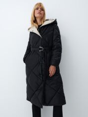 Акция на Пальто-куртка жіноче Mohito 8803Q-99X 42 Чорне от Rozetka