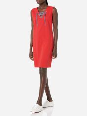 Акція на Плаття коротке літнє жіноче Tommy Hilfiger 53304952 0X Червоне від Rozetka