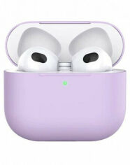 Акція на Чохол для навушників AhaStyle Silicone Case Lavender (X002UGZ6ZH) for Apple AirPods 3 від Y.UA