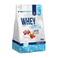 Акция на Дієтична добавка протеїн в порошку AllNutrition Whey Delicious Білий шоколад з малиною, 700 г от Eva