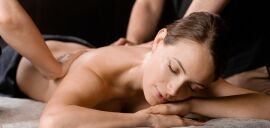 Акція на Релакс-масаж у 4 руки у студії «BestMassage» від Pokupon