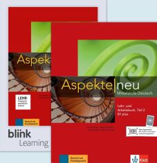 Акция на Aspekte neu B1+: Lehr-und Arbeitsbuch mit Audios inklusive Lizenzcode BlinkLearning Teil 2 от Y.UA