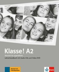 Акція на Klasse! A2: Lehrerhandbuch mit Audio-CDs та Video-DVD від Y.UA