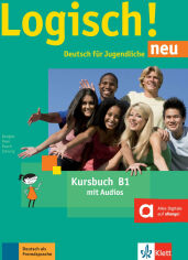 Акция на Logisch! neu B1: Kursbuch mit Audios от Y.UA