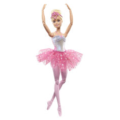Акция на Лялька Barbie ​Dreamtopia Сяюча балерина (HLC25) от Будинок іграшок