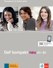 Акция на DaF kompakt neu A1-B1: Übungsbuch mit Audios от Y.UA