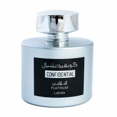 Акція на Lattafa Perfumes Confidential Platinum Парфумована вода чоловіча, 100 мл від Eva