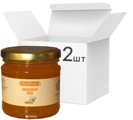 Акція на Упаковка меду Natur Boutique акації 250 г х 2 шт (0.5 кг) від Rozetka