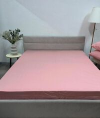 Акція на Простирадло на резинці Novita Фланель 180х200 Зимова колекція Super Soft SB-153 Pink від Rozetka