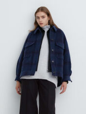 Акція на Куртка демісезонна жіноча Uniqlo 105726810 L Синя від Rozetka