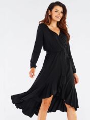 Акция на Плаття Awama A456 1098942 L Black от Rozetka