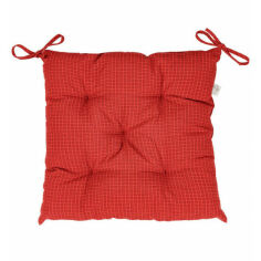 Акція на Подушка для стільця Прованс Merry Christmas червона 40х40 (031484) від Comfy UA
