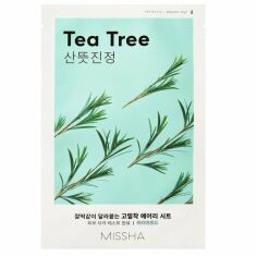Акция на Маска для лица Missha Airy Fit Sheet Mask Tea Tree Чайное дерево 19г от MOYO